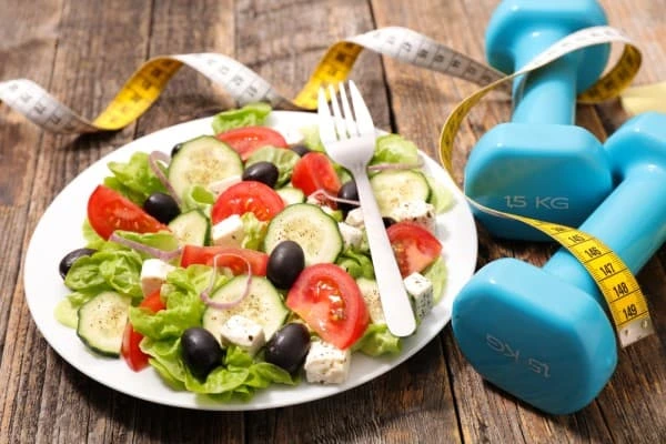 Example of good diet and exercise Lyndhurst